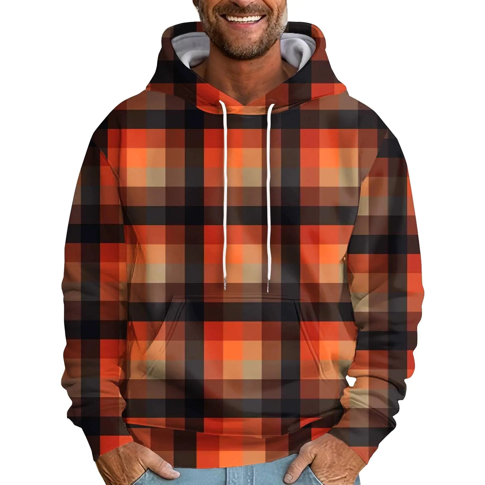 Dark Pink Hoodie Stylish Hoodies Warm Clothes Men Striped Hoodie Men 5Xl Shirts Big And Tall 3D Printed Hoodies Country Hoodies Windbreaker Hoodie (4-Multicolor,5X-Large)