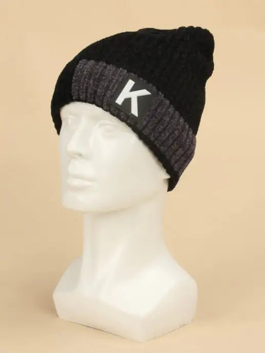 Korean Men's Vintage Knitted Fashion Warm Hat