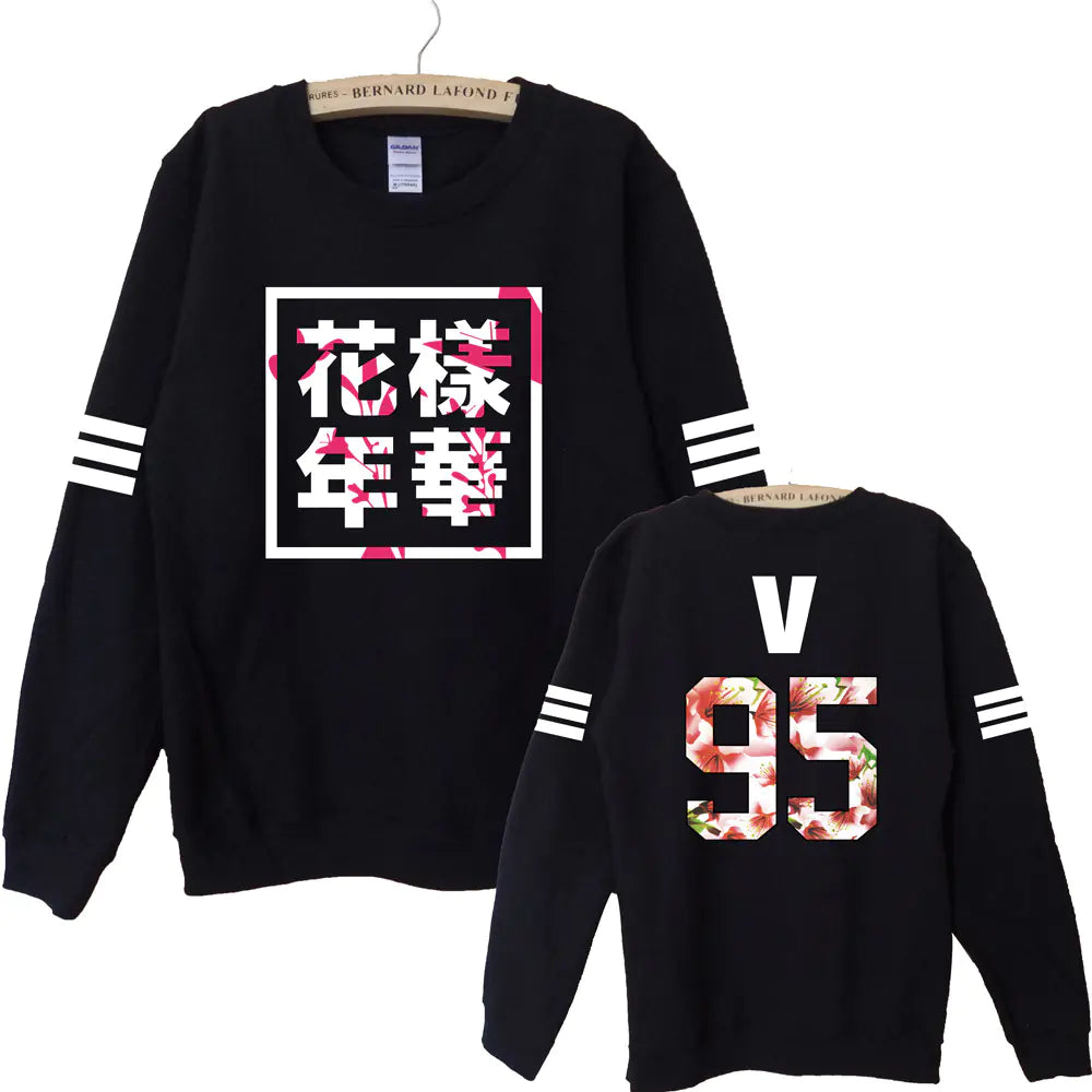BTS Style Sports Hoodie for Women (Pullover)