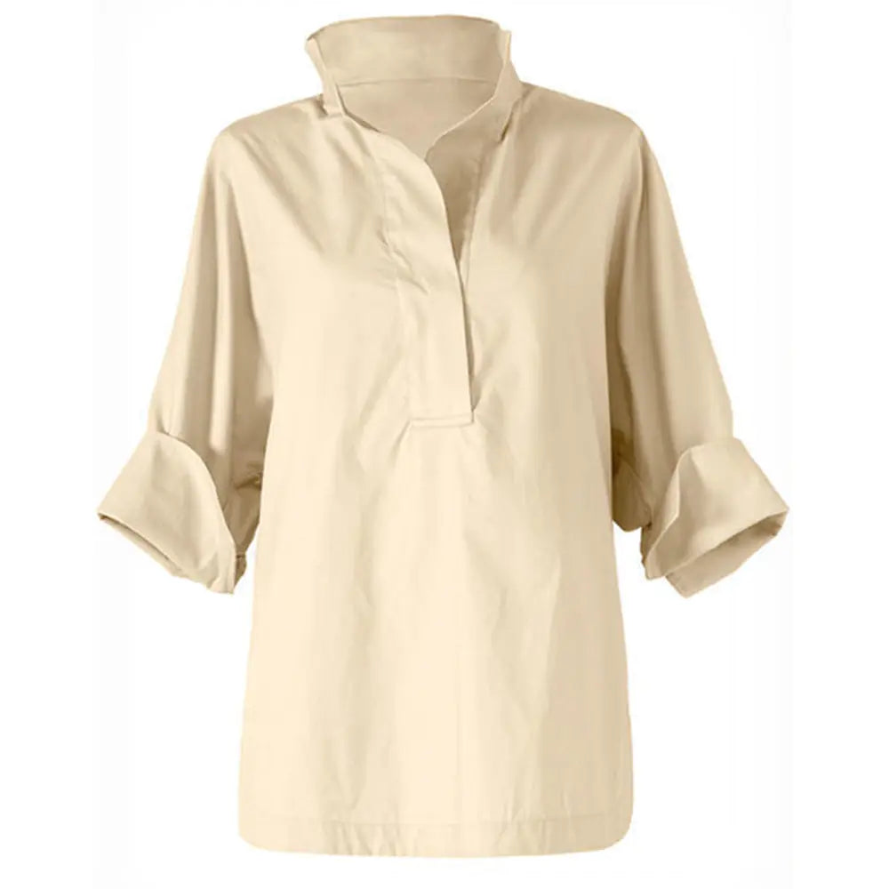 Elegant Casual Cotton Shirt for Women