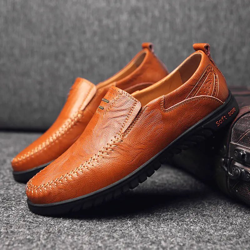 Korean Fashion Casual Leather Shoes for Men