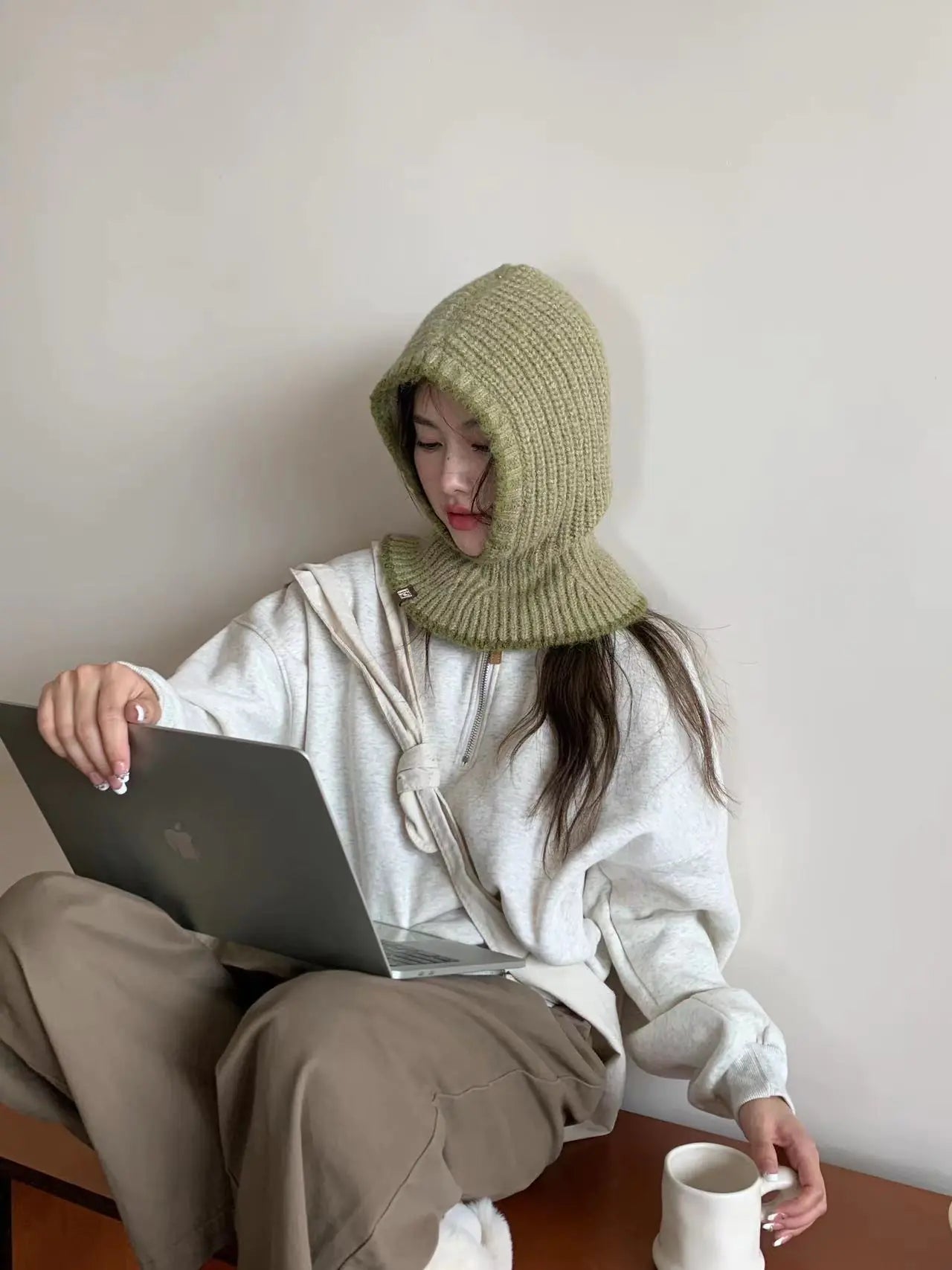 Women's Casual Knitted Wool Hat