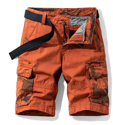 Trendy Loose Five-Point Overalls Shorts for Men
