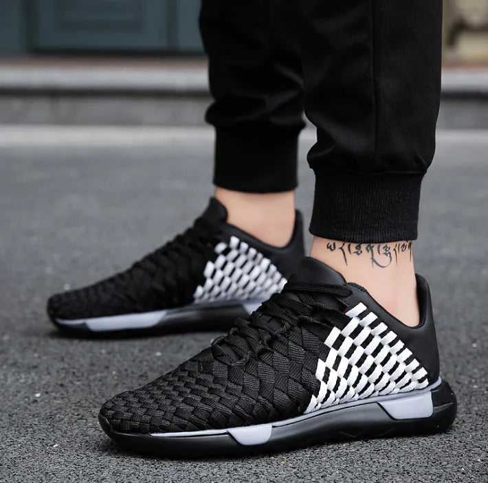Handmade Summer Breathable Running Shoes for Men