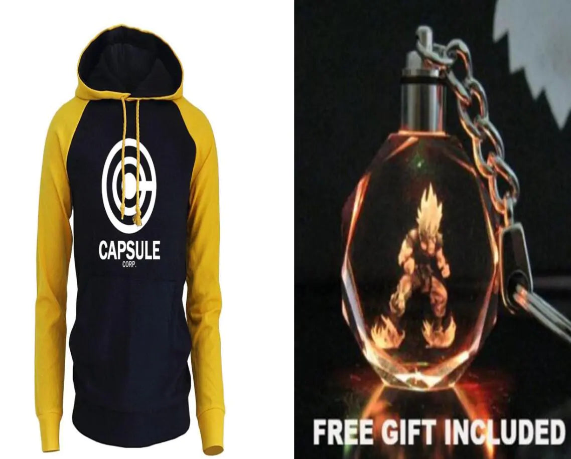 Japanese Hip Hop Pullover Hoodie for Men (Fall/Winter)