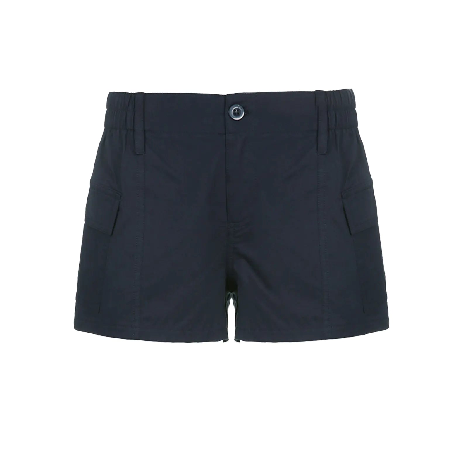 Women's Denim Shorts - Versatile Solid Color Overalls