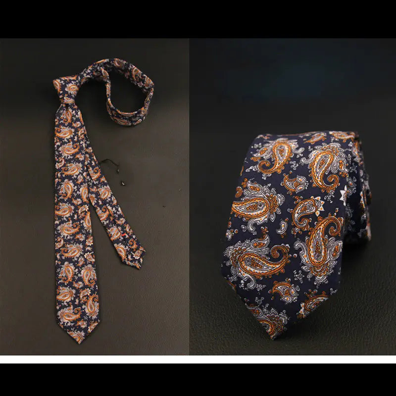 Narrow Casual Tie, British Style Bow Tie for Men
