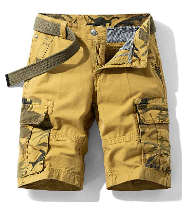 Trendy Loose Five-Point Overalls Shorts for Men