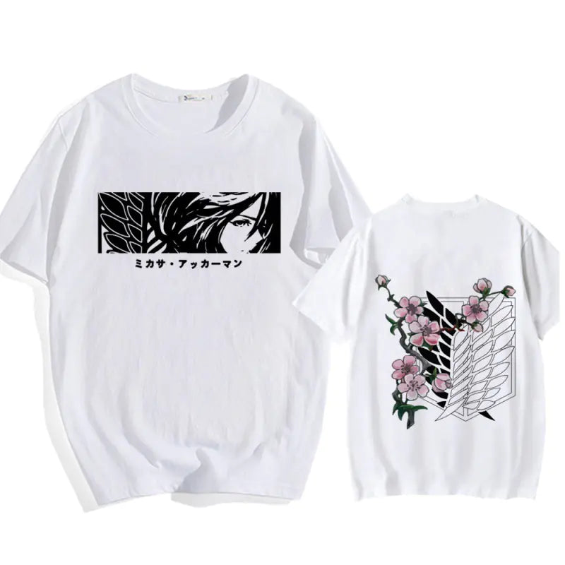 Basic Layering Shirt with Banana Print T-Shirt