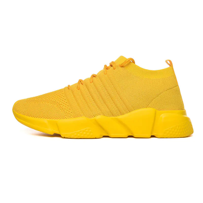 New Breathable Knit Sports Shoes for Men
