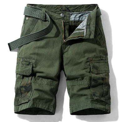 Trendy Loose Five-Point Overalls Shorts for Men