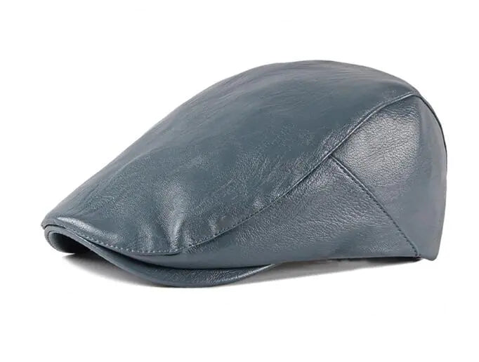 Men's Stylish Leather Forward Hat