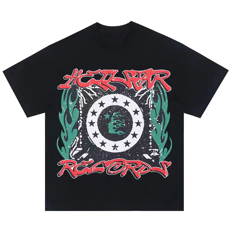 Hellstar Casual Cotton T-Shirt for Men and Women