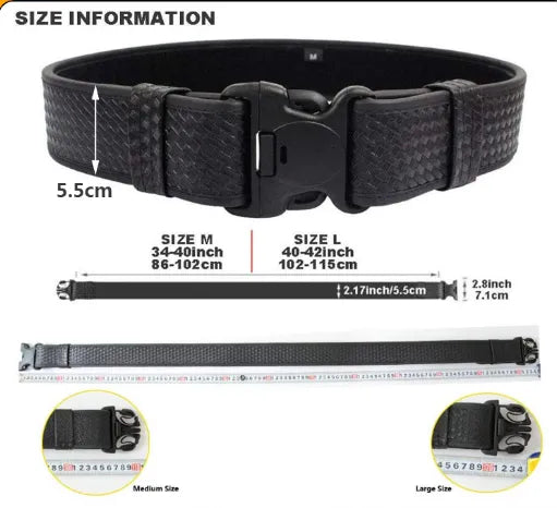 Outdoor Training Belt Tactical Armed Belt Woven Security