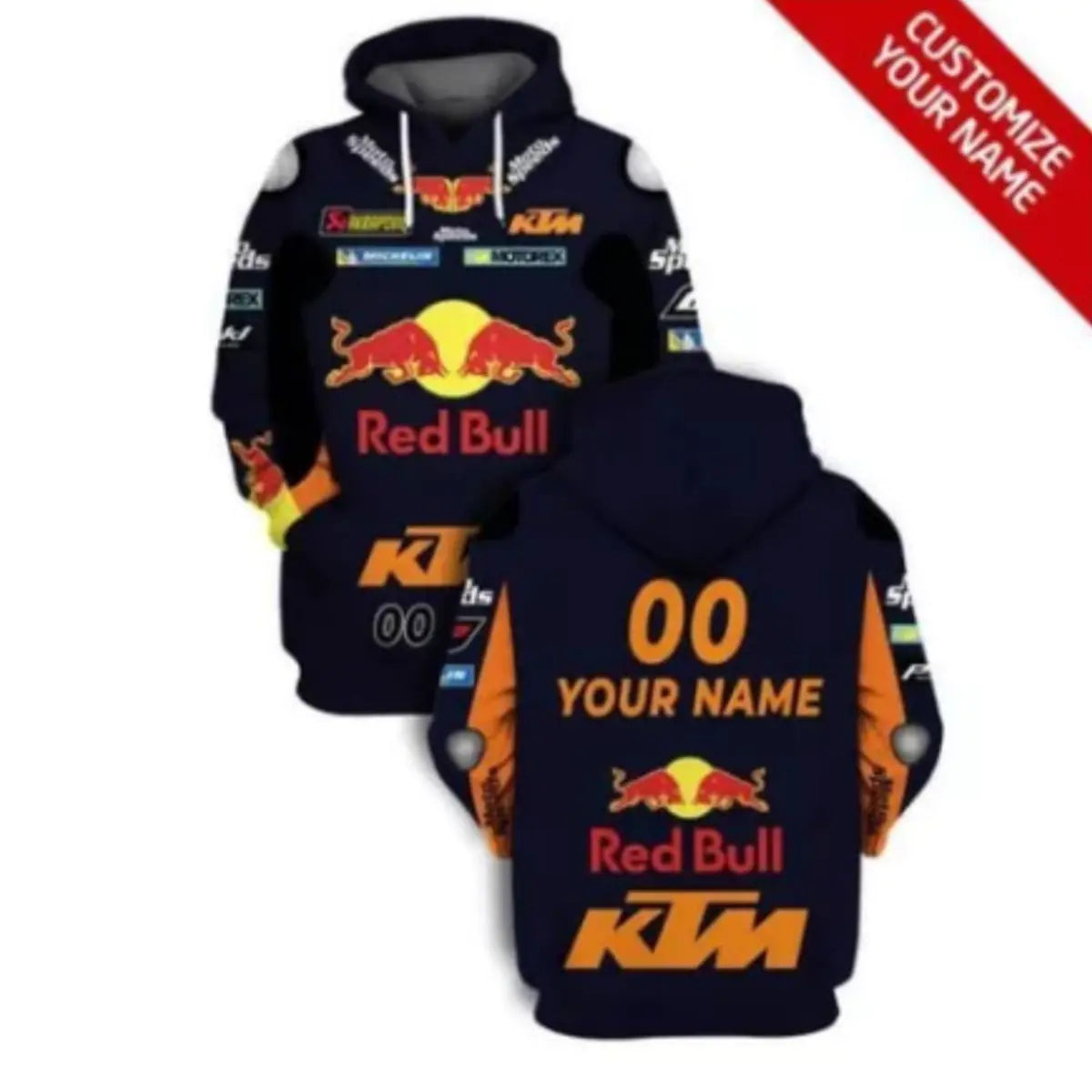 Custom 3D Printed Hoodie for Men - Warm & Stylish