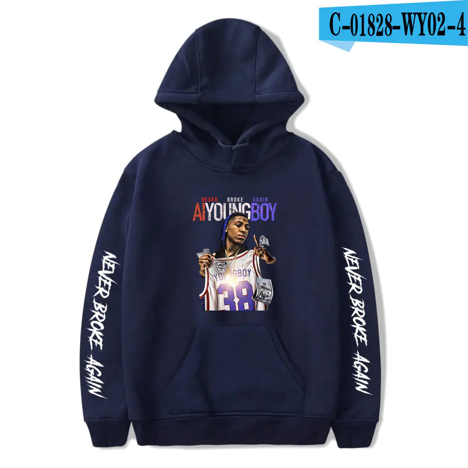 Unisex Casual Hoodie Sweatshirt