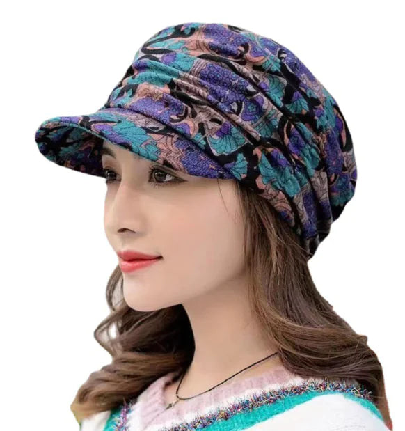 Korean Style Soft Brim Ethnic Women's Hat