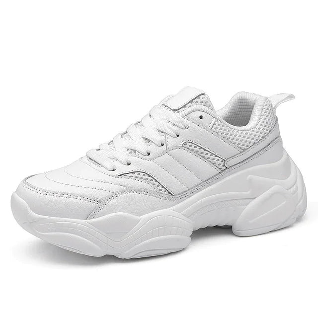 Black Women's Sneakers, Spring New Korean Style Breathable