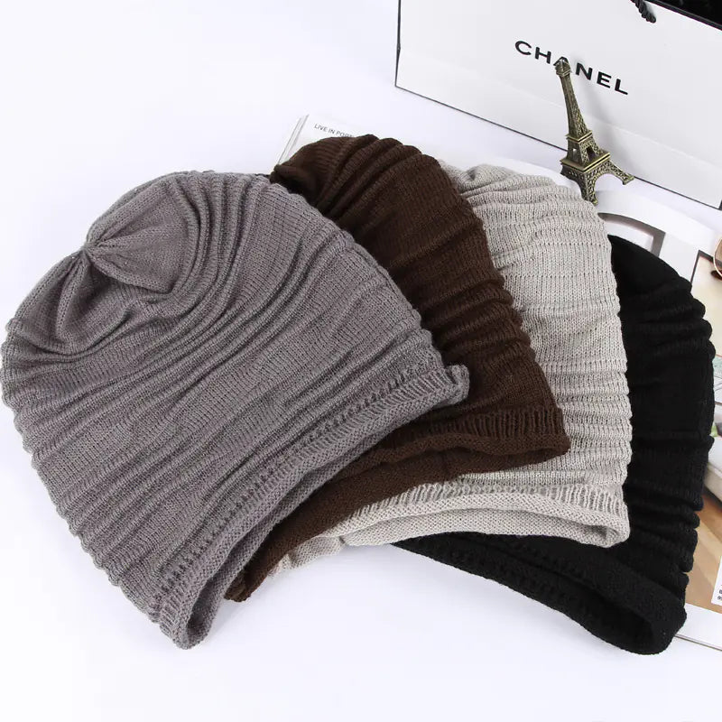 Women's Knit Beanie - Hip Hop Style Hat