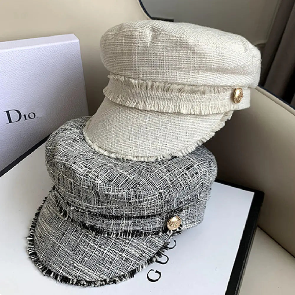 Women's Retro Fashion Peaked Cap
