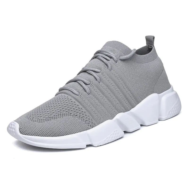 New Breathable Knit Sports Shoes for Men
