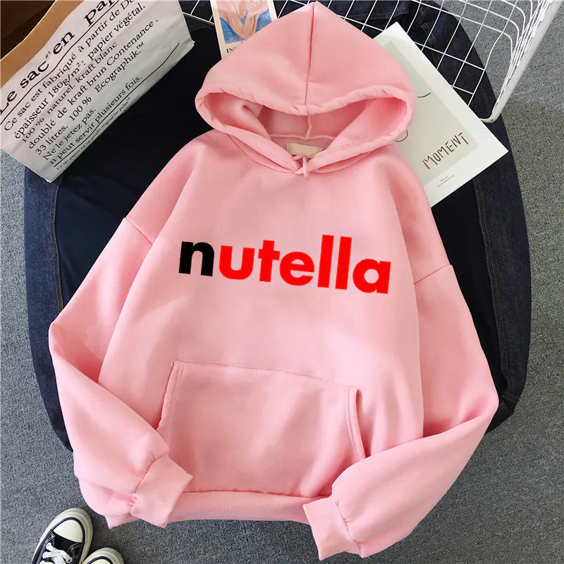 Casual Printed Hoodie Sweatshirt for Women