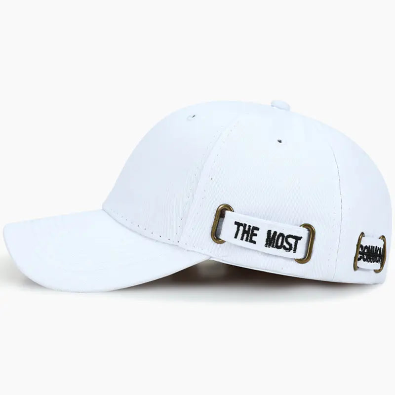 Men's Black Summer Baseball Cap - Casual Style