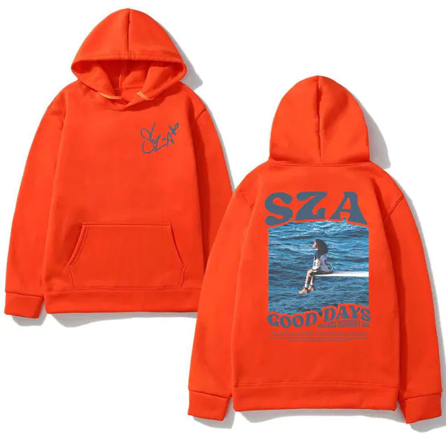 SZA Music Album Print Hoodie for Men and Women