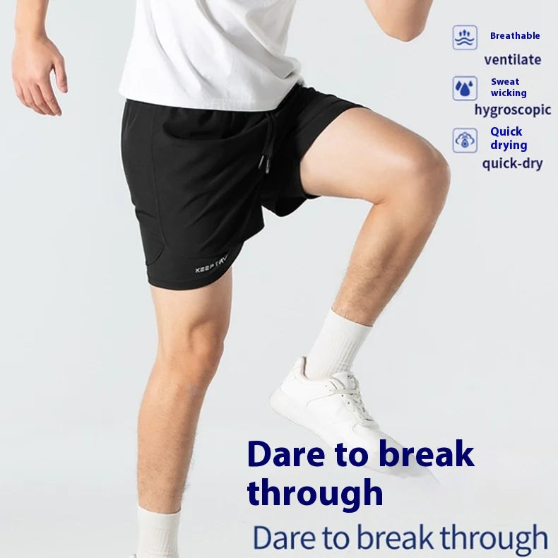 Quick-Drying Athletic Basketball Shorts for Men and Women – Lightweight Fitness Couple Shorts