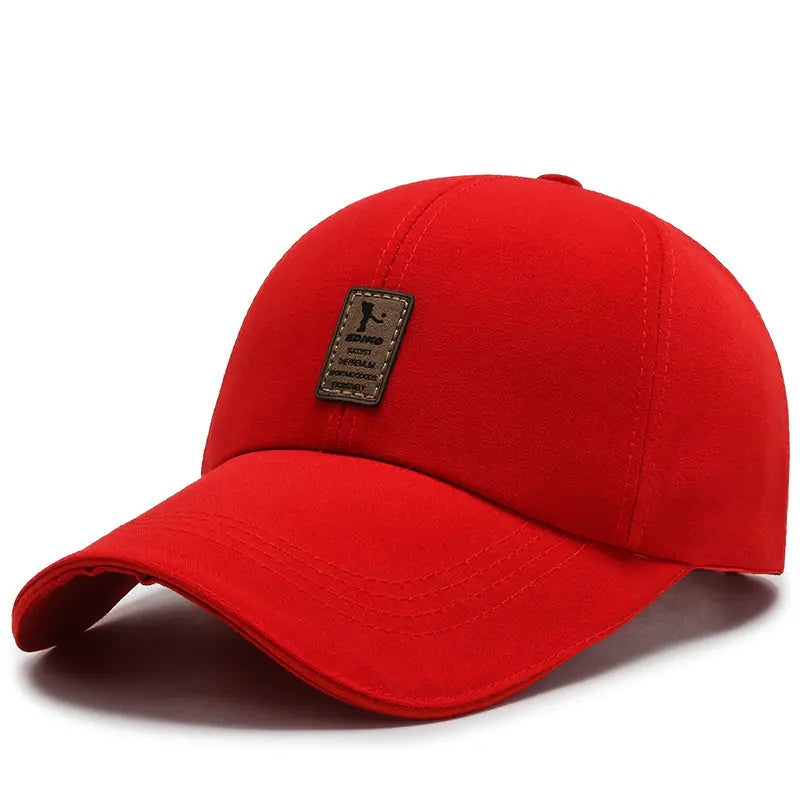 Men's Black Summer Baseball Cap - Casual Style