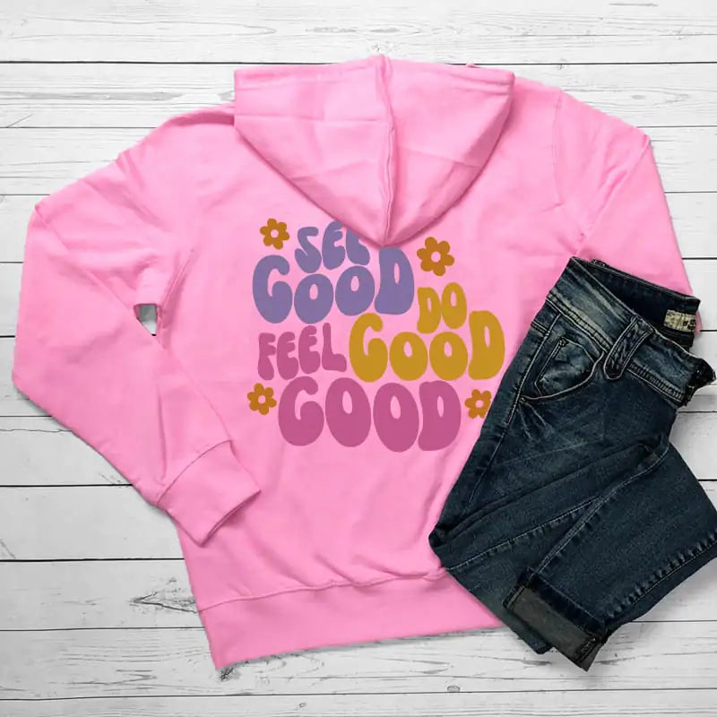 Casual Cotton Hoodie Sweatshirt for Women