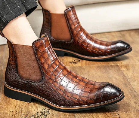 Genuine Leather Dress Shoes for Men