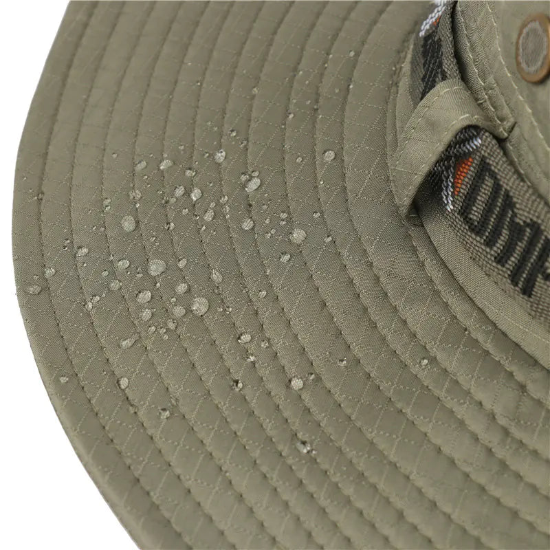 Men's Summer UV Protection Bucket Hat for Fishing & Hiking
