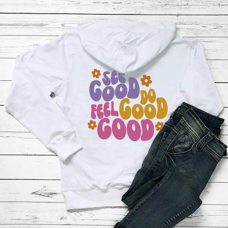 Casual Cotton Hoodie Sweatshirt for Women