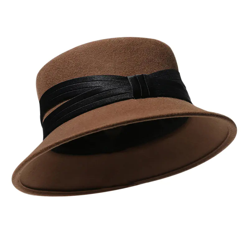 Women's Casual Woolen Fisherman Hat