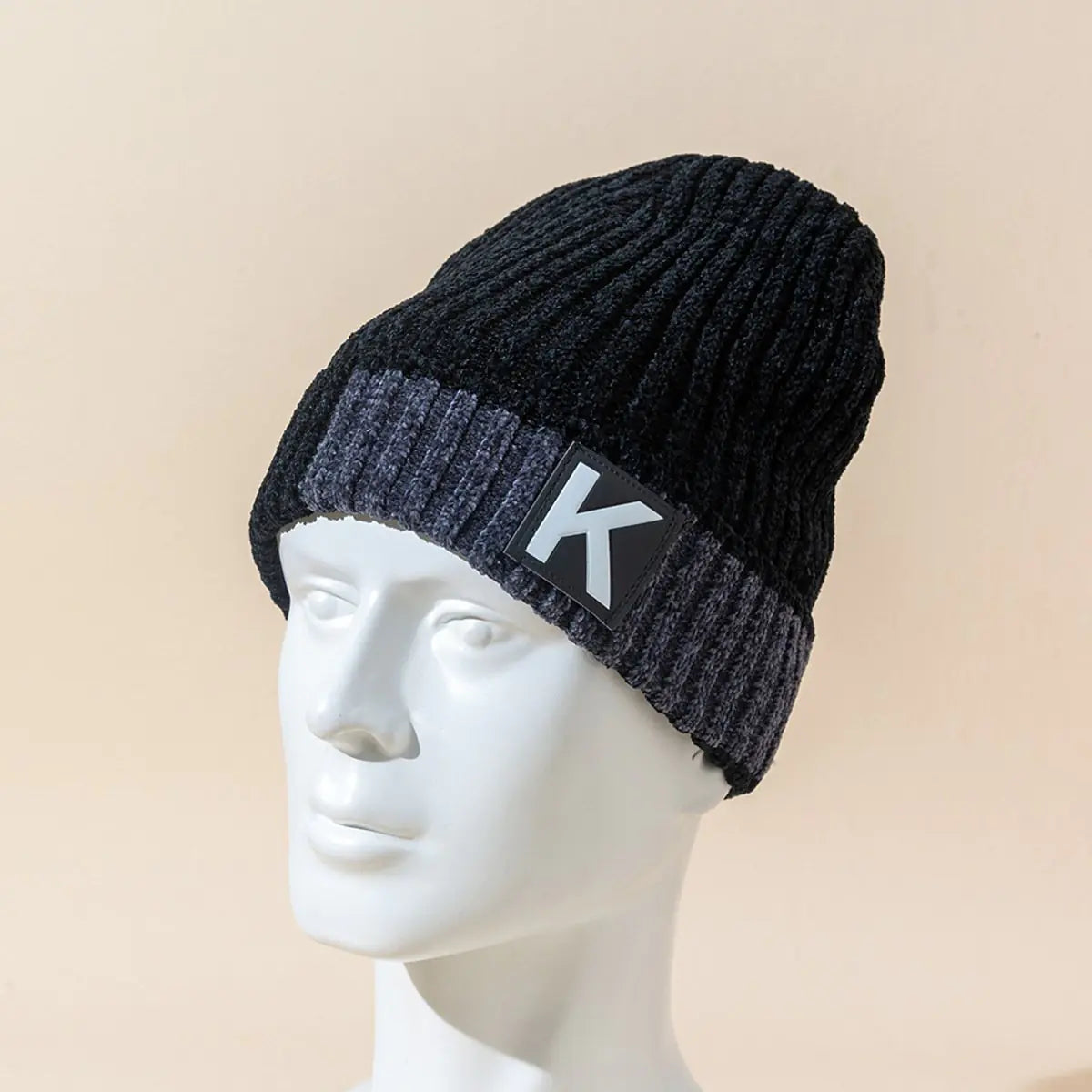 Korean Men's Vintage Knitted Fashion Warm Hat