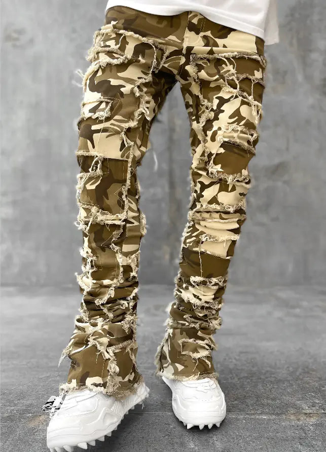 Punk Micro Casual Men's Jeans