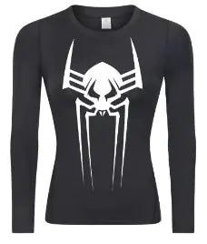 Men's Long Sleeve Fitness Shirt - Breathable Polyester T-Shirt