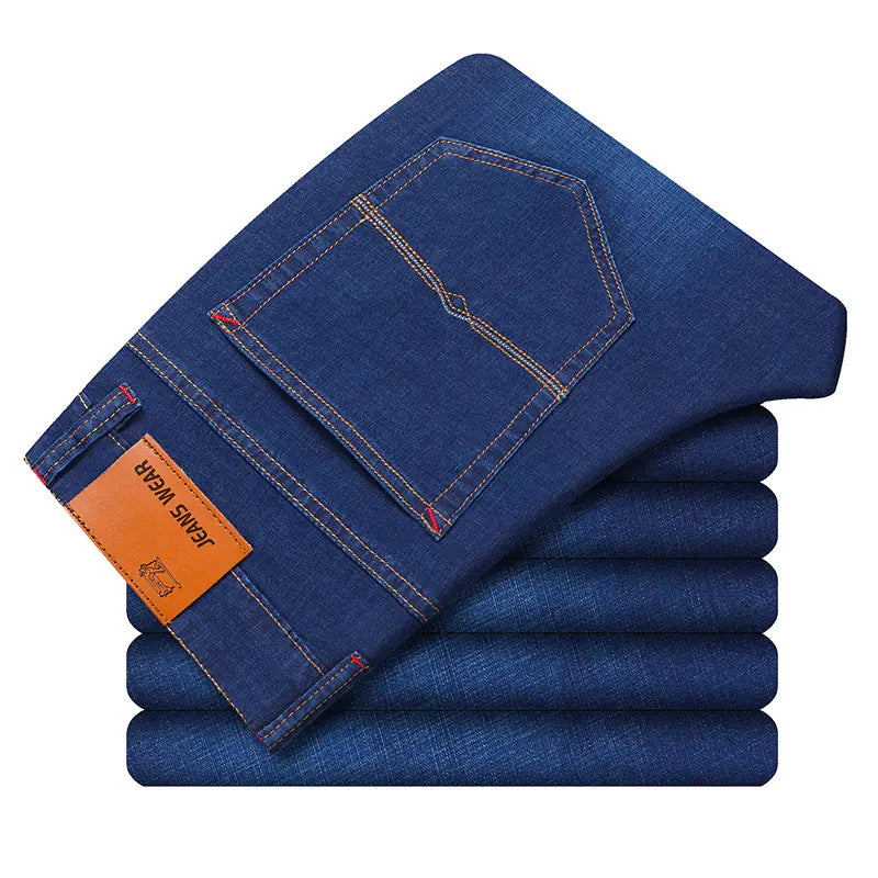 Business Casual Men's Jeans for Young Adults