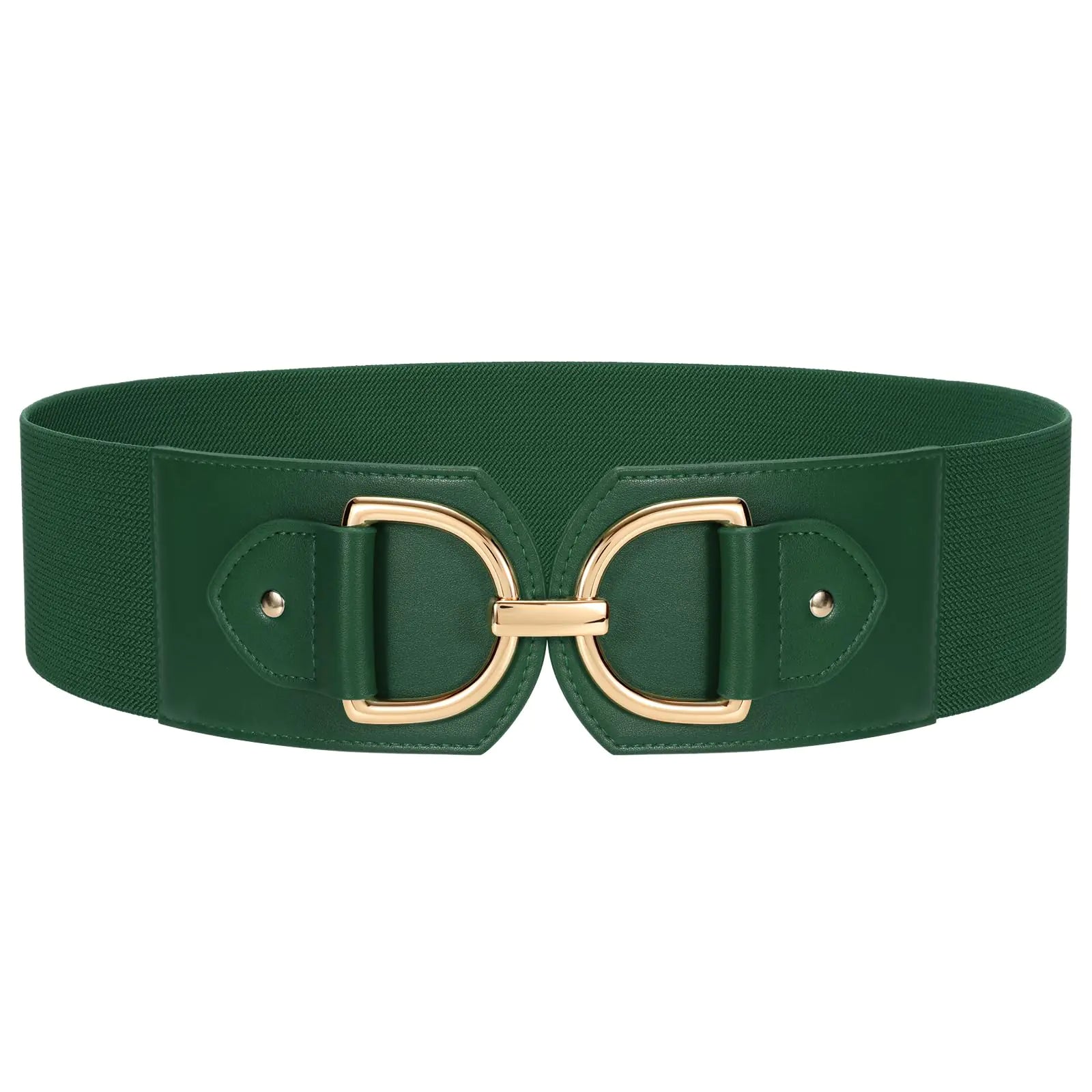 TRIWORKS Women Wide Elastic Waist Belt Fashion Stretchy Belt for Dresses Halloween Cosplay Belt