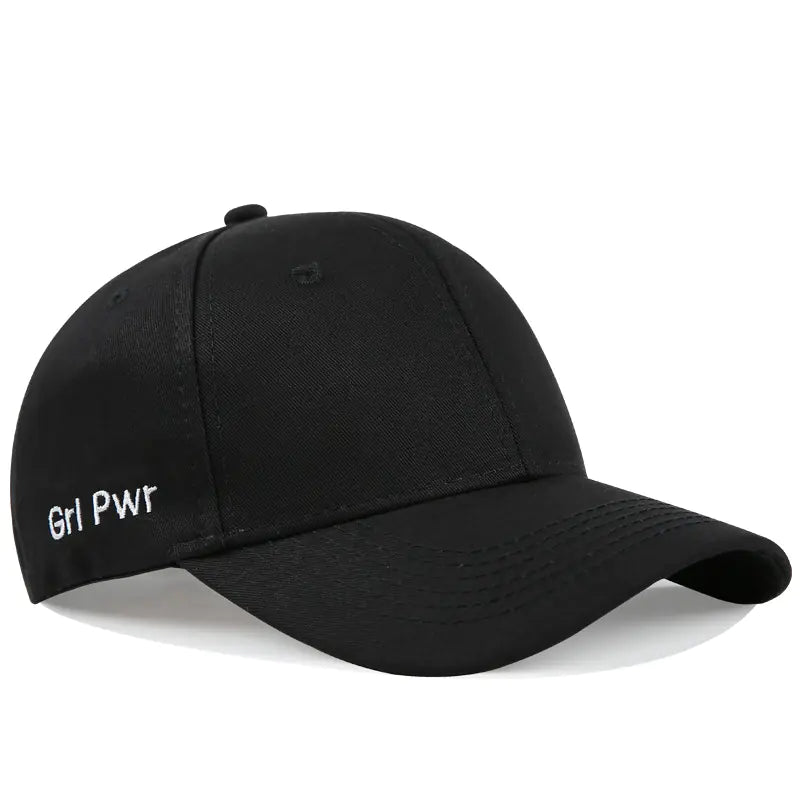Men's Black Summer Baseball Cap - Casual Style