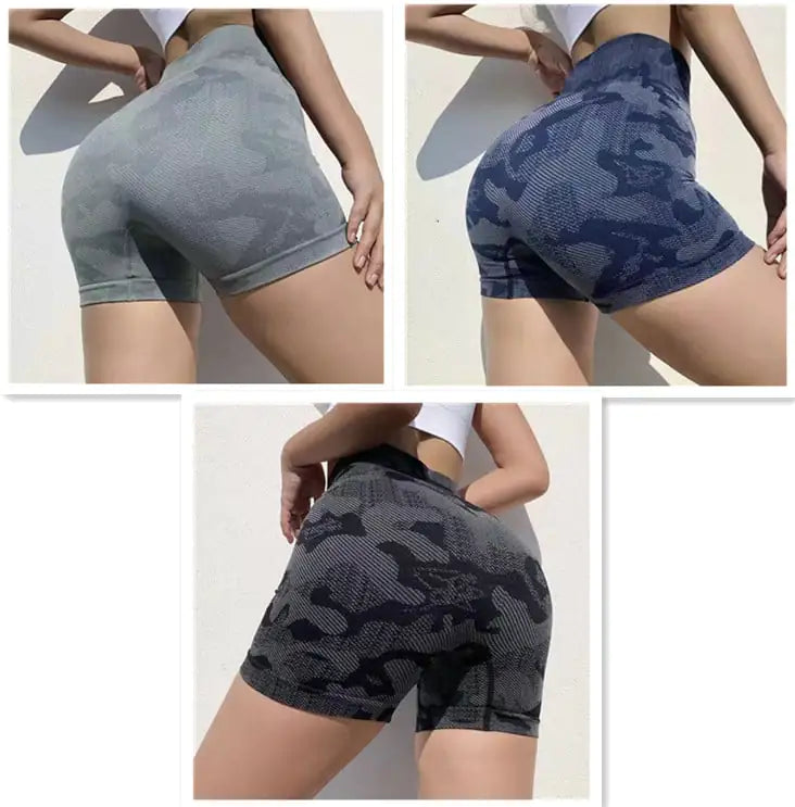 High Waist Women's Fitness Yoga Shorts