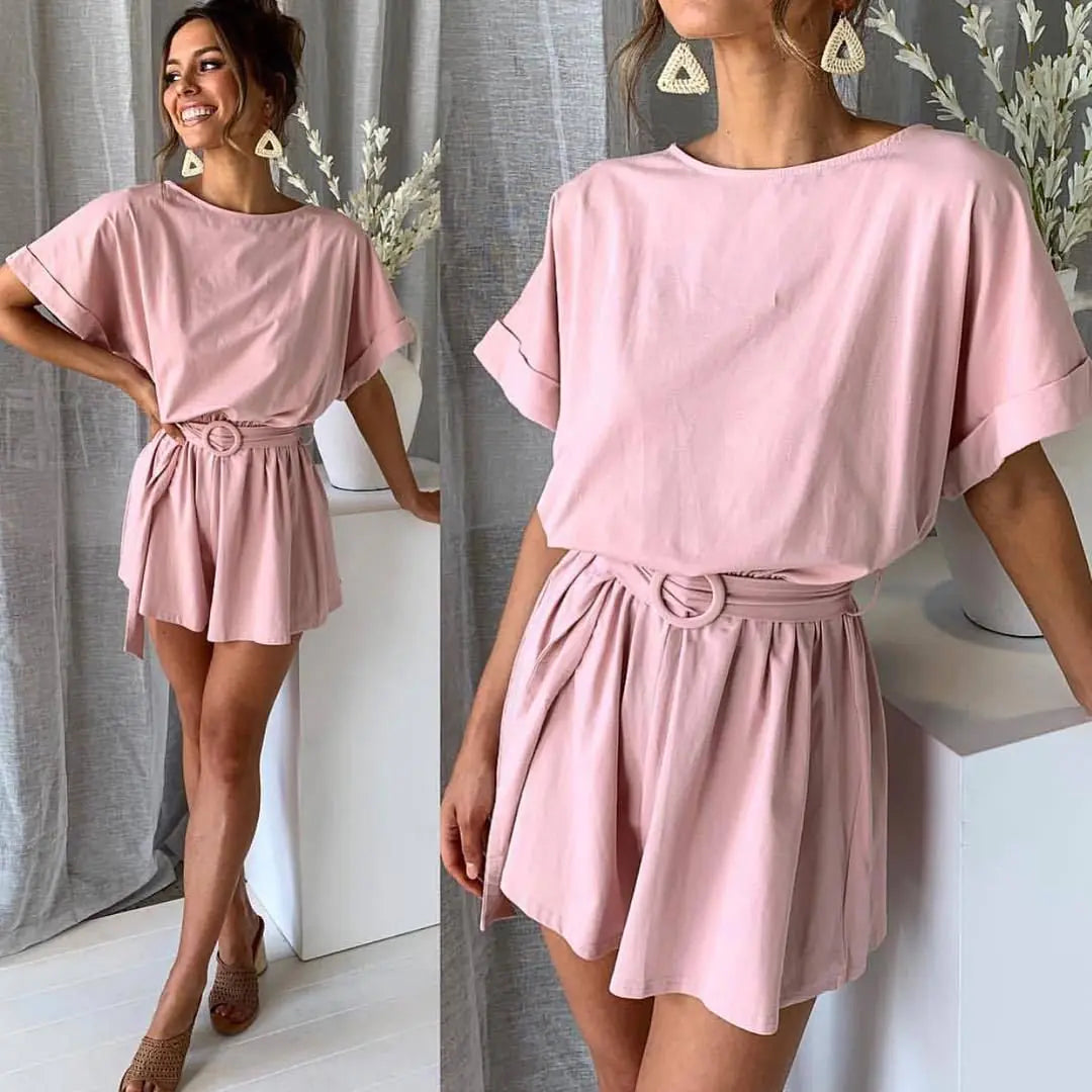 Women's Sexy Jumpsuit with Shorts