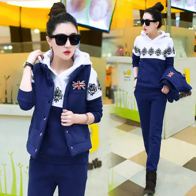 Fleece Lined Sports Hoodie for Pregnant Women