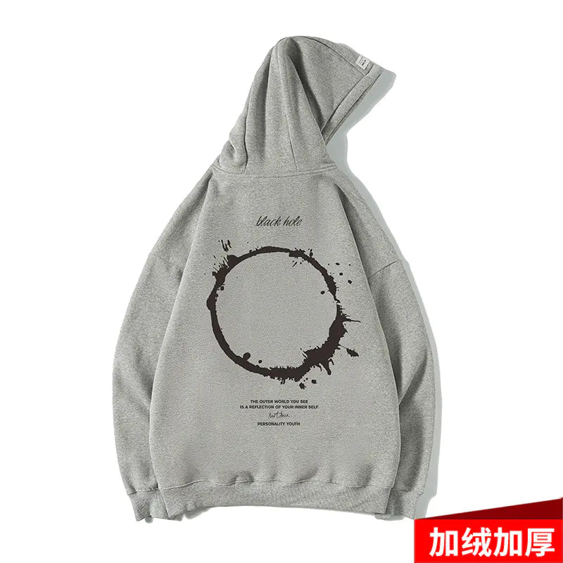 Oversized Hoodie for Men - Trendy Streetwear Jacket