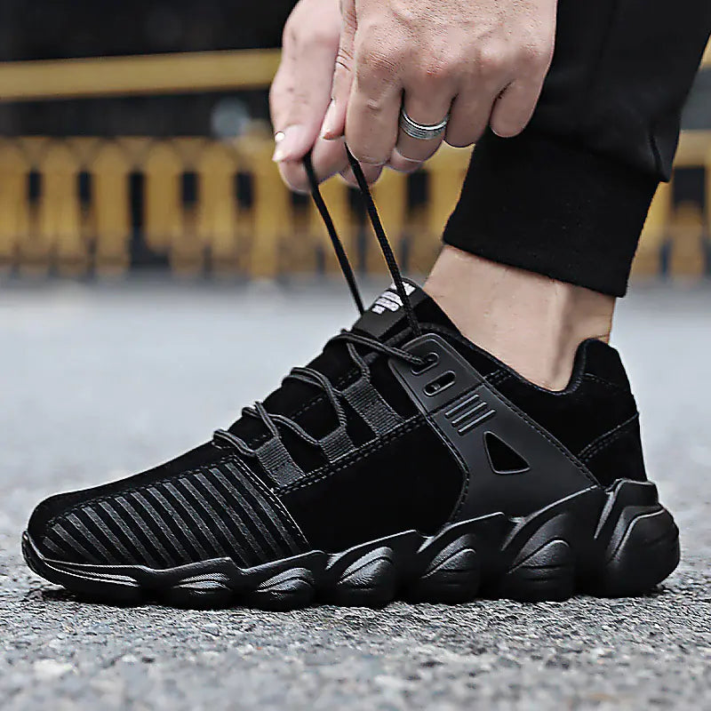 Breathable Velour Running Shoes for Men