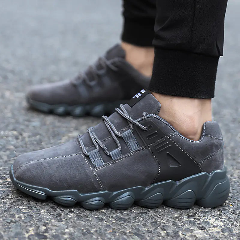 Breathable Velour Running Shoes for Men
