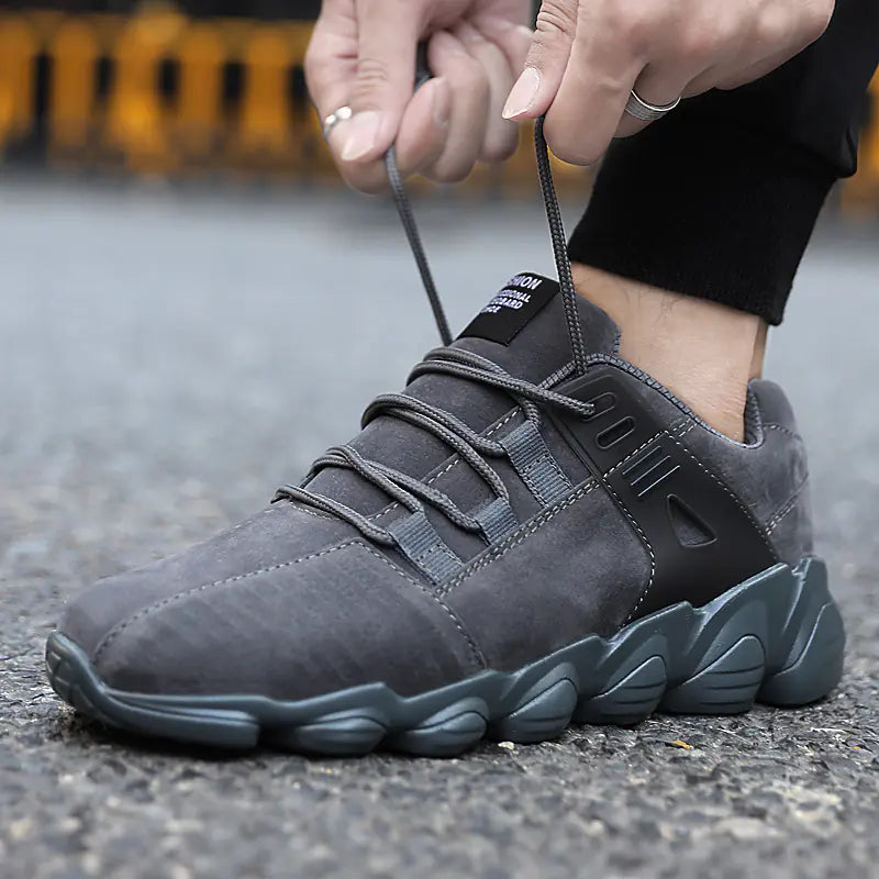 Breathable Velour Running Shoes for Men