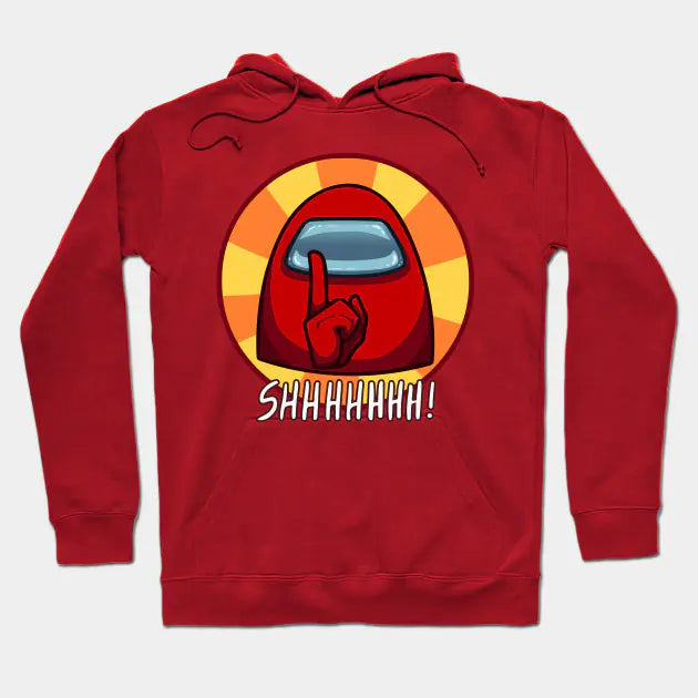 Among Us Cartoon Print Hoodie for Men and Women