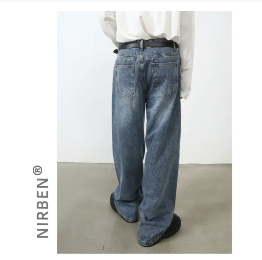Vintage Men's Jeans with Unique Design